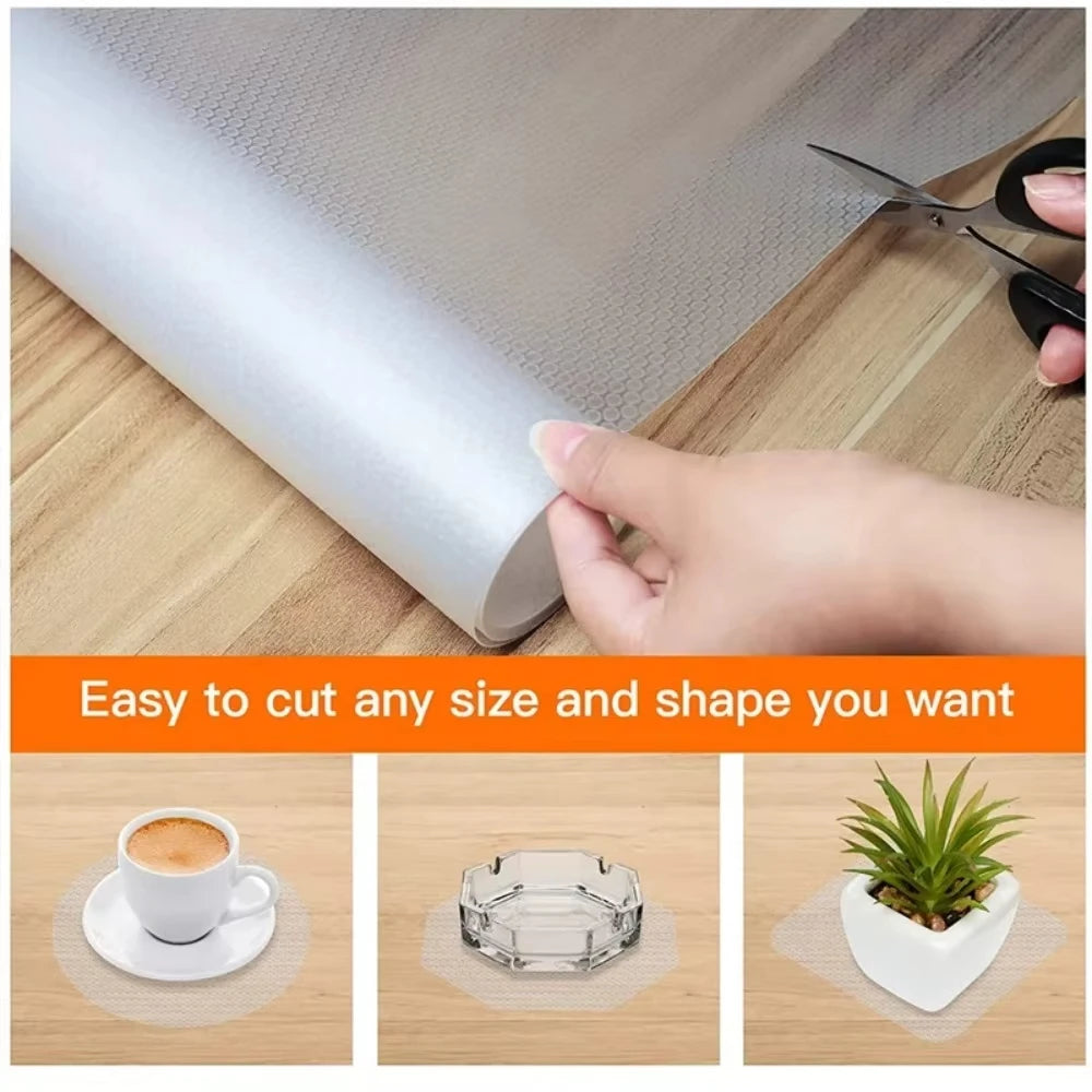 Drawer Liners Moisture-Proof Pad Mold Proof Dirty Wardrobe Thickened Countertop Waterproof Oil Proof Pad Reusable Washable