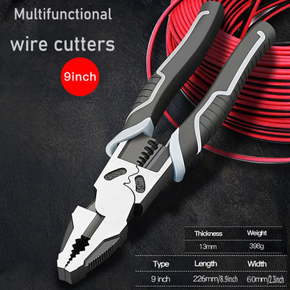 Universal Multifunctional Diagonal Pliers Needle Nose Pliers Hardware Tools Universal Wire Cutters Electrician Wire Pliers