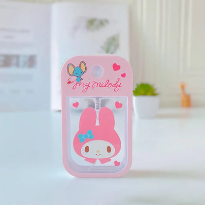 Sanrio Travel Perfume Bottle Refillable Melody Alcohol Bottle Kawaii Kuromi Cinnamoroll Gifts Boys Kids Girls Childrens - D