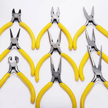Multifunctional Hand Tools Jewelry Pliers Equipment Round Nose End Cutting Wire Pliers For Jewelry Making Handmade Accessorie