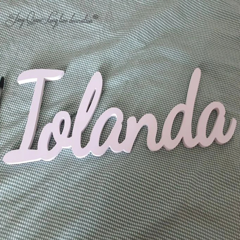 Custom Wooden Names or Words, Custom wood names to personalize walls and decor, Wood word signs, Names on a base