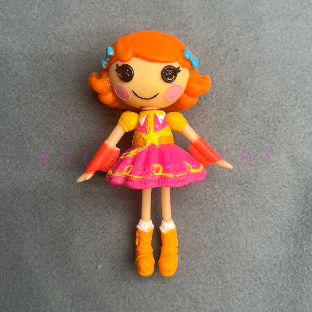 Original 8-10cm Can Choose Lalaloopsy Little Sister and Pet Dolls PVC Holiday Gift Collection Pvc Toys - A29-1PC