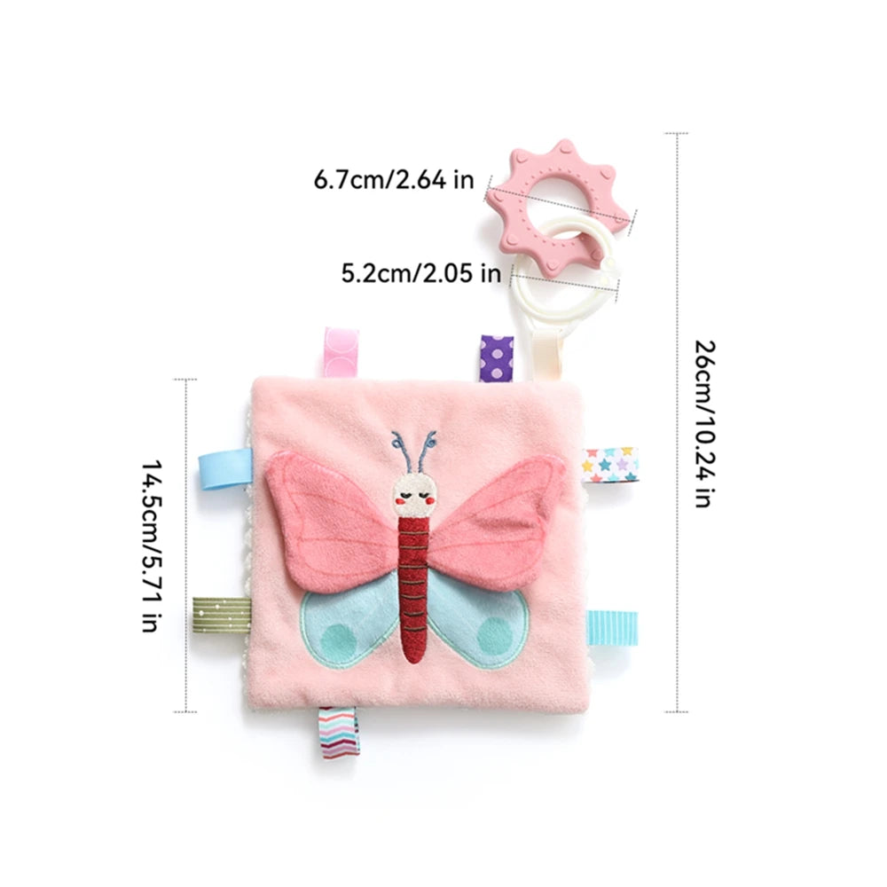Montessori Cloths Toys Magic Cotton Animal Tissue Box Kids Finger Exercise Cloth Busy Box Toys Baby Educational Activity Sens
