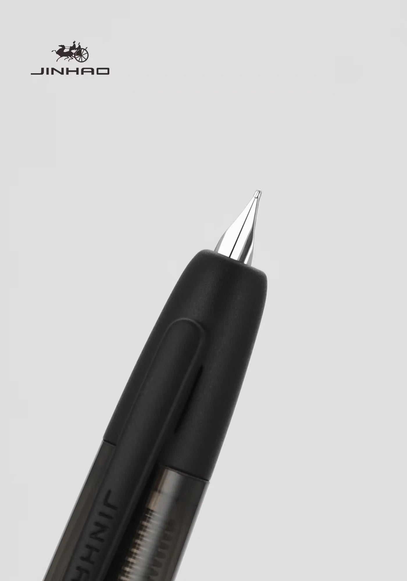 Jinhao 20 Press Retractable Fountain Pen EF/F Nib with Converter Resin Writing Gift Pen