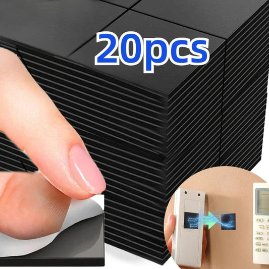 20PCS Square Magnetic Sheets Self Adhesive Magnets Soft Magnetic Sheet for Household Office Flexible Stickers Craft Fridge De