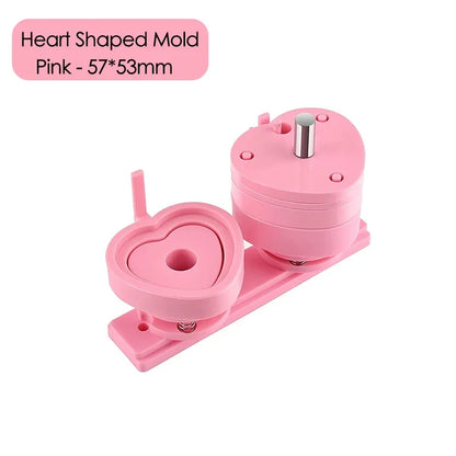 25/32/37/44/58/75mm Badge Maker Molds DIY Button Badge Maker Press Machine Interchangeable Die Mould Round Badge Punching Die
