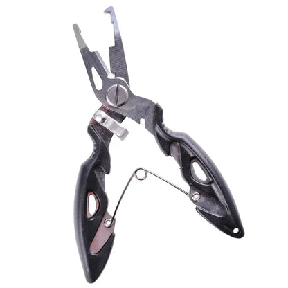 Multifunction Fishing Pliers Tools Accessories for Goods Winter Tackle Pliers Vise Knitting Flies Scissors Braid Set Fish Ton