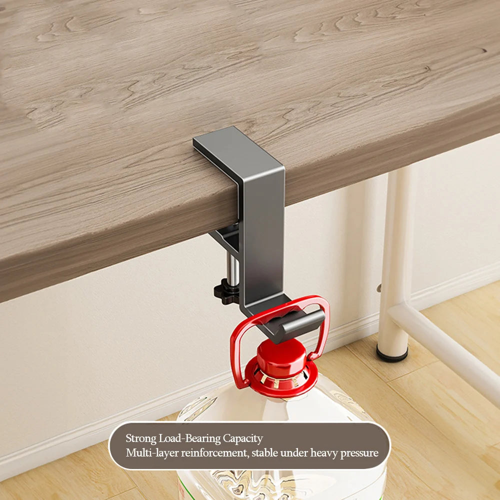 Punch-free Hanging Bag Hook Student Desk Side Hanging Bag Artifact Removable Mobile Handbag Holders Multi-functional Table Ho