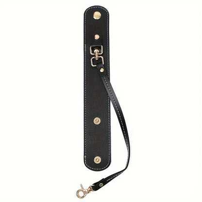 Vintage Leather Glove Holder Strap With Clasp Leather Towel Holder For Handbag Glove Strap For Hat Outdoor Camping Women - 2p