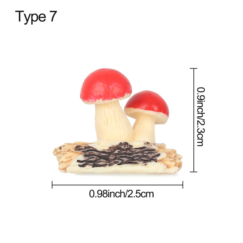 3pcs Table Chairs Miniature Set Mini Fairy Garden Furniture Ornaments Kit for Dollhouse Accessories Home Micro Landscape - 7