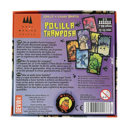 Mogel Motte Polilla Cards Board Game Devir-game moth cheate /Royal Xiaoqiang Cheating Moth Cards