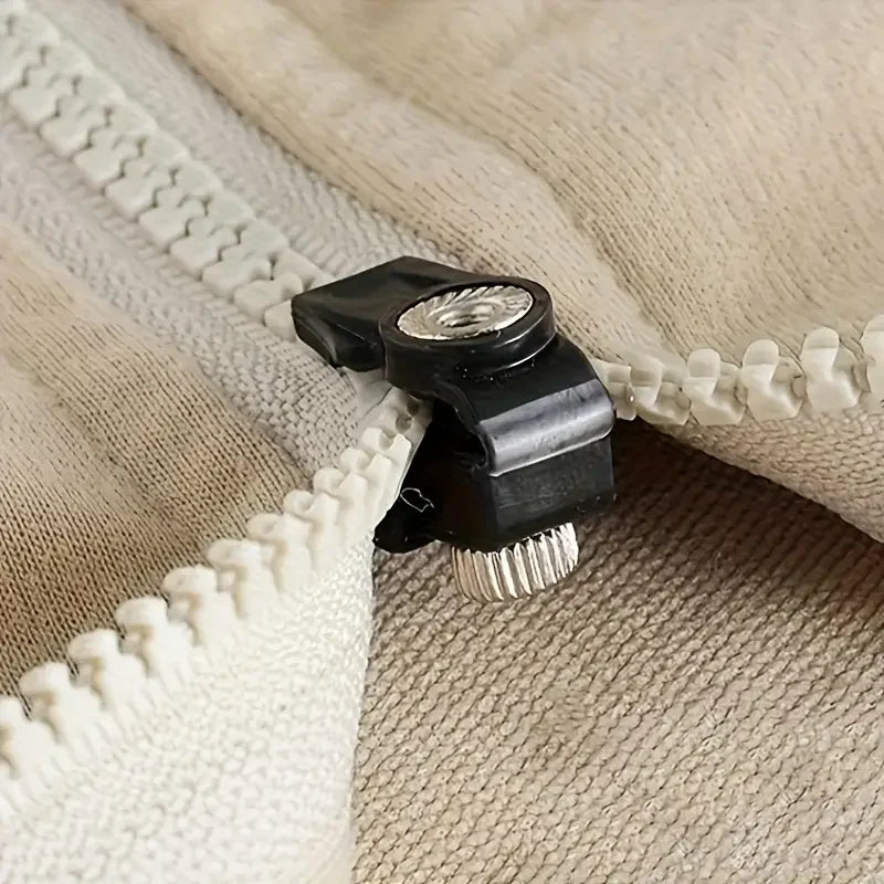 5pcs Zipper Repair Kit - Detachable Zipper Pulls for Bags, Coats, Clothes, Shoes, No Tools Needed, Replacement Zipper Heads