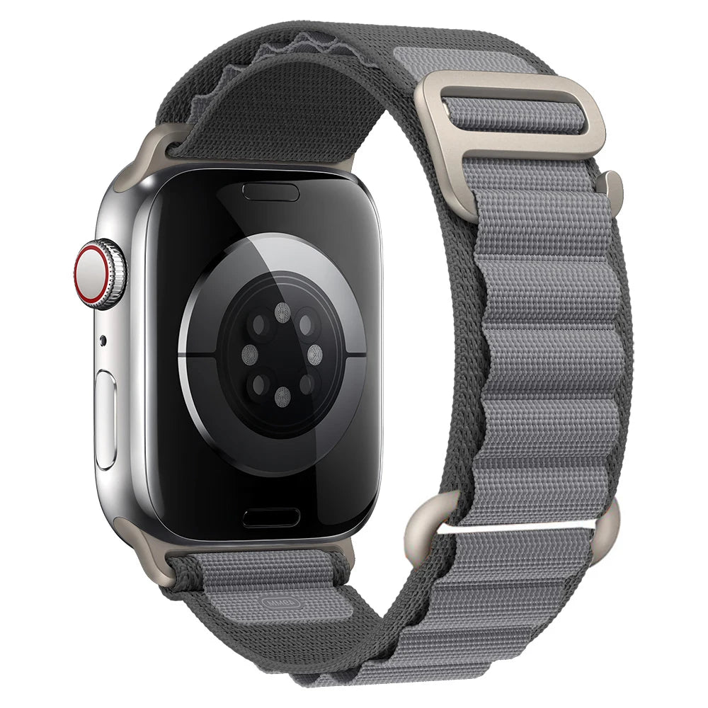 for Apple watch Straps 45mm 46mm 49mm 42mm iwatch Band 44mm 40mm Nylon Alpine bracelet correa Series 10 9 8 7 6 11 SE Ultra 2