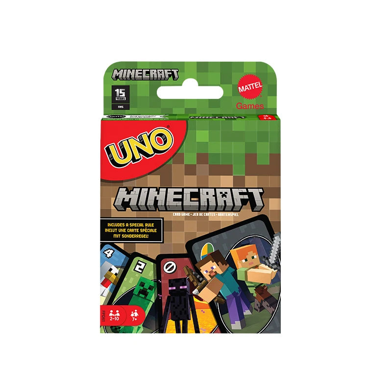 UNO Filp Playing Cards Games, Elite F1, Minecraft, K POP, Toy Story, Hot Wheels, No Mercy, Social Board Table Party Games - F
