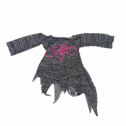 1/6 Slim Monster Doll DIY Dressing Set Colorful Dancing Doll Outfit Coat T-Shirt Pants Skirt Creative Play Doll Accessories -