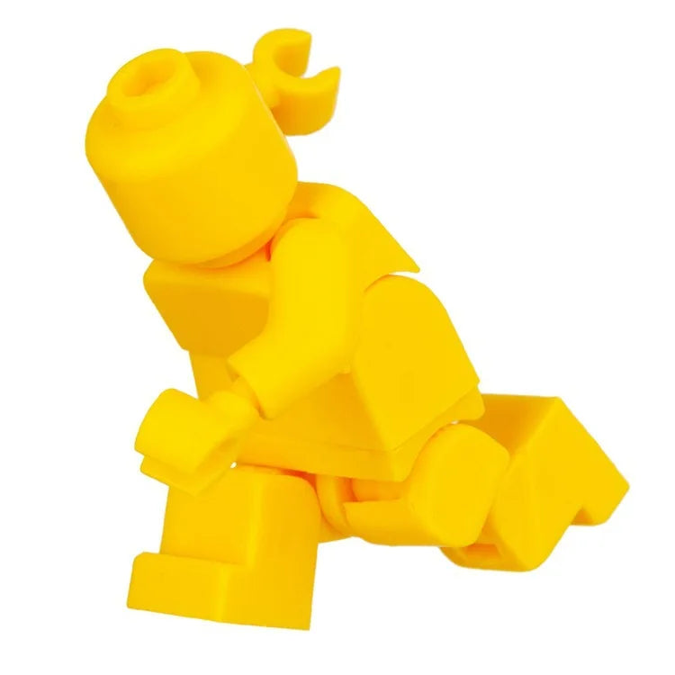 A figurine building blocks with size 1.77 inches movable joints multiple Action Figures Compatible Accessories Toyfestival gi