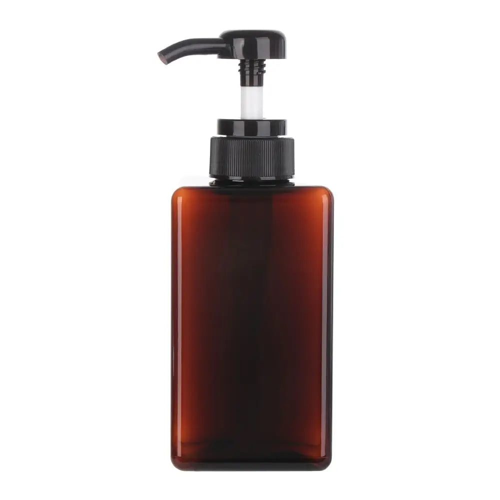650ml Square Clear Bottle Liquid Soap Whipped Mousse Points Bottling Shampoo Lotion Shower Gel Pump Bottlesnding Soap Dispens