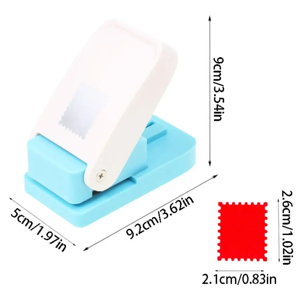 Labor Saving Stamp Border Punch Large Size DIY Embossing Machine Cutting Craft Paper Cutting Christmas Tree Hole Punch