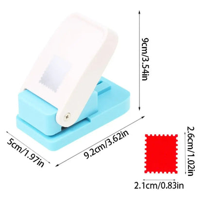 Labor Saving Stamp Border Punch Large Size DIY Embossing Machine Cutting Craft Paper Cutting Christmas Tree Hole Punch