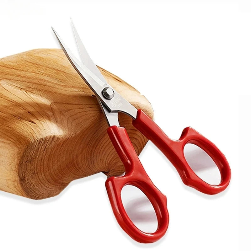 5.5" Bent Head Embroidery Scissors for Needlework Cutting Sewing Fabric Cross Stitch Tailor's Scissor Sewing Tool Cuts Craft 