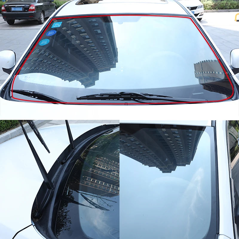 SEAMETAL Rubber Car Seals Edge Sealing Strips Auto Roof Windshield Car Sealant Protector Anti-collision Strip Window Seals