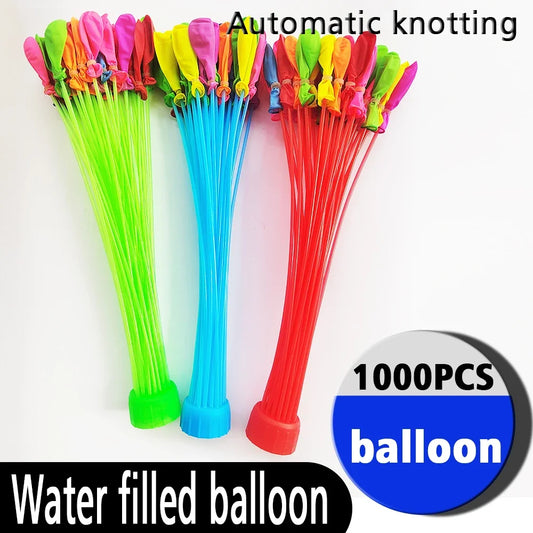 555/1111pcs Fast Water Filling Balloon Summer Entertainment Children's Beach Toys Water Projectile Festivals Party Water Ball