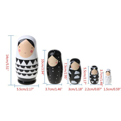 Craft Supplies Home Bedroom Nesting Doll Matryoshka Dolls Toys Wooden Russian Nesting Doll Russian Nesting Stacking Dolls