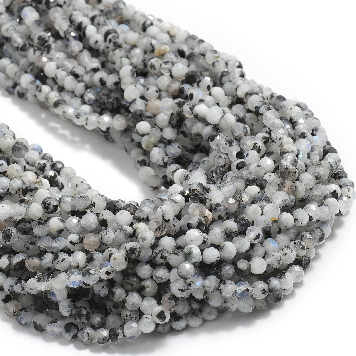 2 3 4mm Faceted Tiny Beads Natural Aquamarine Lapis Lazuli Tourmaline Amethyst Stone Beads for Jewelry Making Diy Accessories