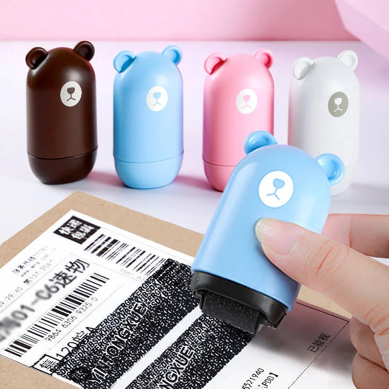 Theft Protection Roller Stamp for Privacy Confidential Data Guard Your Security Stamp Roller Privacy Seal Roller Theft Protec