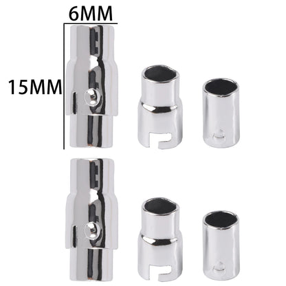 10-5Sets Stainless Steel Strong Magnetic Clasps Magnet End Clasp Connectors For Jewelry Making DIY Bracelet Necklace Accessor