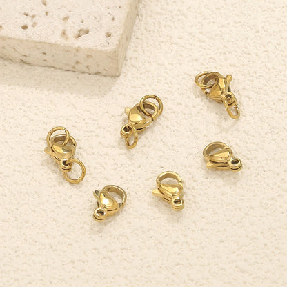 20pcs Stainless Steel Lobster Clasps For Bracelet Necklace,Lobster Clasps With Jump Rings Connectors Clasp DIY Jewelry Findin