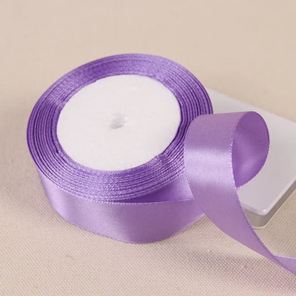 6/10/15/20/25/40/50mm Satin Ribbons DIY Artificial Crafts Wedding Party Supplies Handicraft Sewing Accessories Material 22met