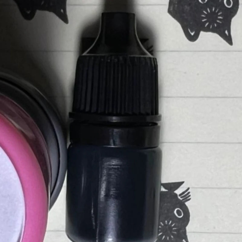 Funny Emoji Stamps Creative Small Round Seals for Students Cute - ink