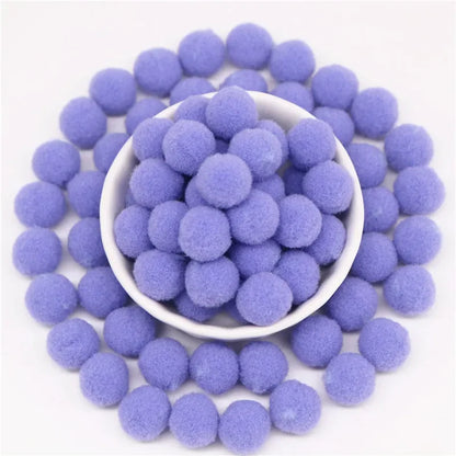 Pompon Balls 8mm 10mm 15mm 20mm 25mm 30mm Fluffy Pompoms Crafts Pompom Diy Handmade Kids Toy Wedding Decoration Craft Supplie