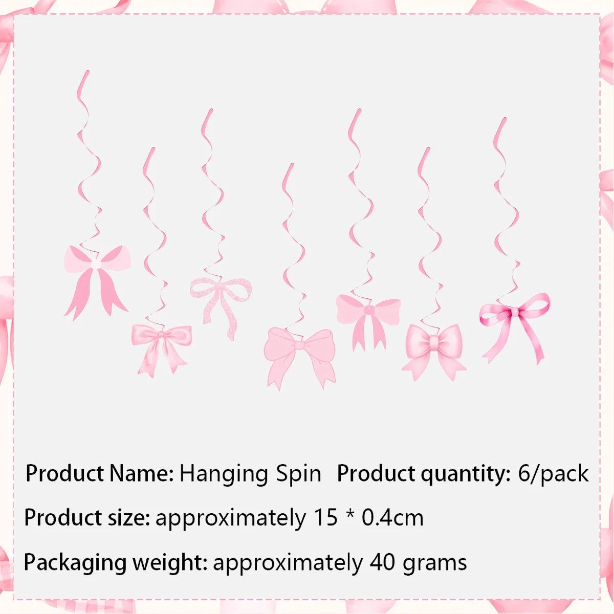 10pcs Pink Bow Cupcake Topper Pink Bow Birthday Decor Coquette Themed Party Decoration Bridal Shower Cake Topper Bow Party De