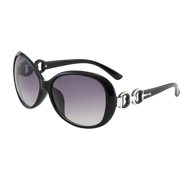Classic Square UV400 Sunglasses Female Brand Designer Retro Aviation Ladies Sun Glasses Oculos Anti-Glare Sunglasse - Noble b