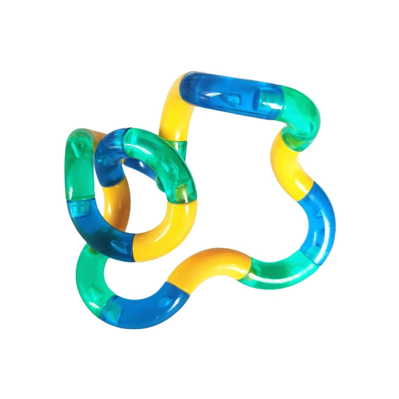 Tangle Fidget Gifts Ornament Color Transformation Toys Finger Rope Toys Creative Party Gifts Stress Relieving Tangle Rope - S