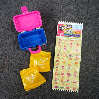 Shopkins Supermarket Mini Figurines Blind Bags Fruits Elfs Miniature Toy Cute Decoration Collectibles Simulation Model Gifts 