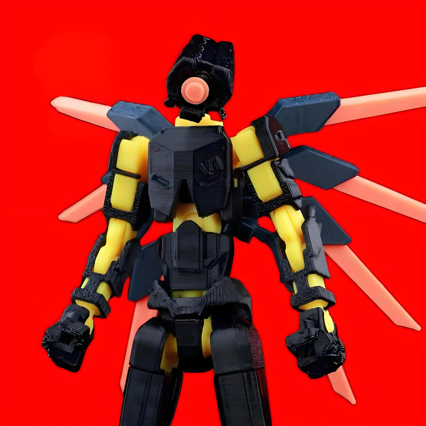 3D Printed Manikin Ultrakill V1 Series Anime Action Figures Toys Multi-Joint Mobile Robot Shapeshift Gifts Model Toys Gift