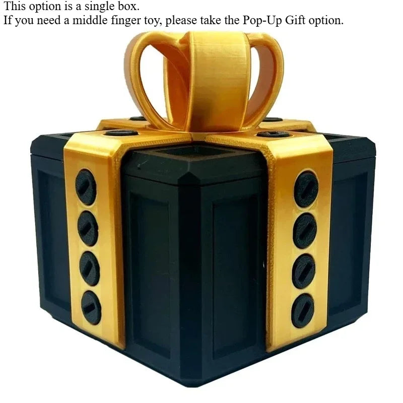 The Annoying Present with Screws Prank Surprise Pop-Up Novelty Funny Gift(Please pay attention to the text prompt in the pict