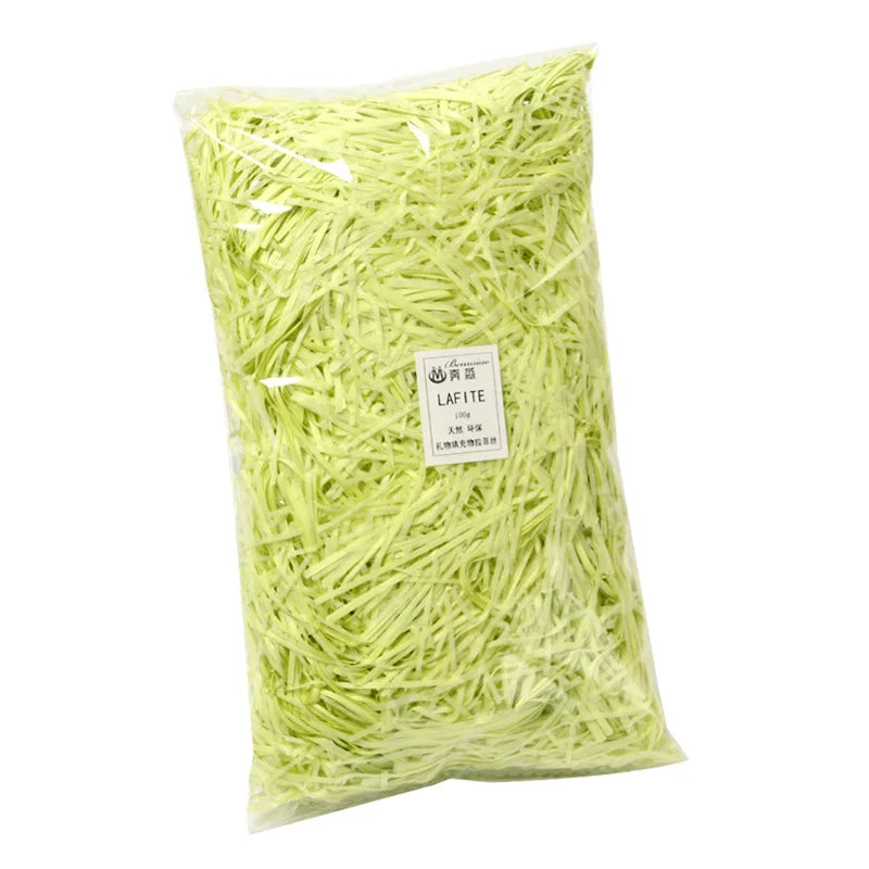 20/50g Multicolored Shredded Crinkle Paper Strands Shredded Crinkle Confetti DIY Gift Box Filling Party Wedding Christmas Dec