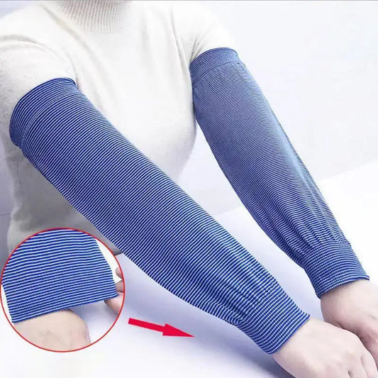 Summer Cooling Arm Sleeves Sun UV Protection Hand Cover Arm Warmers Running Fishing Cycling Basketball Sunscreen Sports Sleev