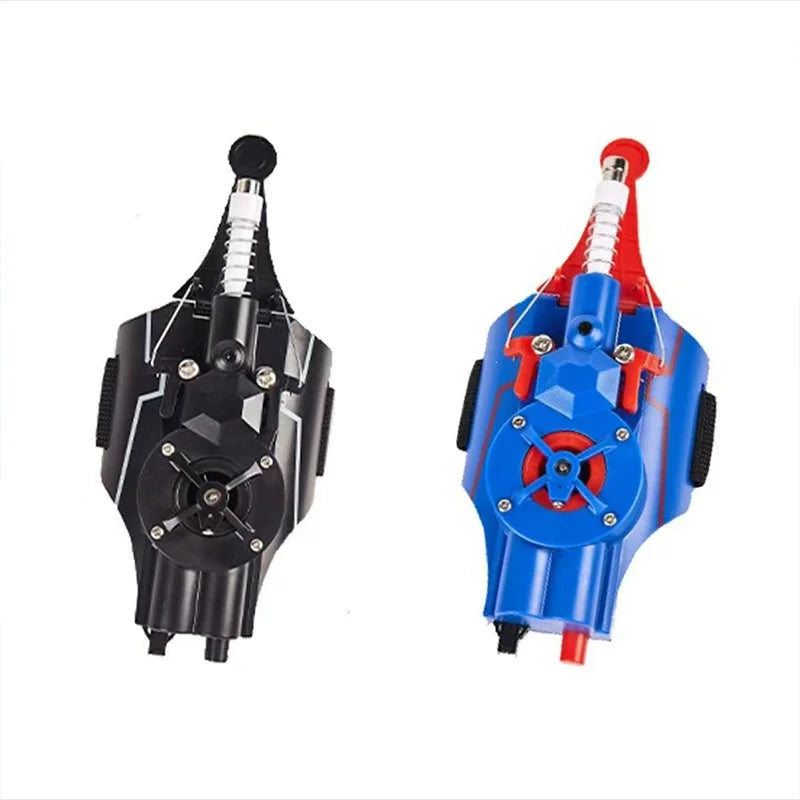 Anime Spiderman Automatic Transmitter Cosplay Figure Spiderman Web Shooters Spider Silk Launcher Rope Device Boys Toy Gift