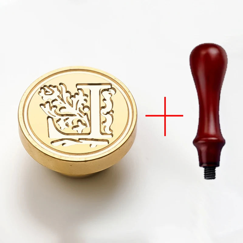 2PCS clear sealing stamp head wax seal craft supplies wax seal stamp and handle stamp scrapbooking supplies craft HCZ0106 - H
