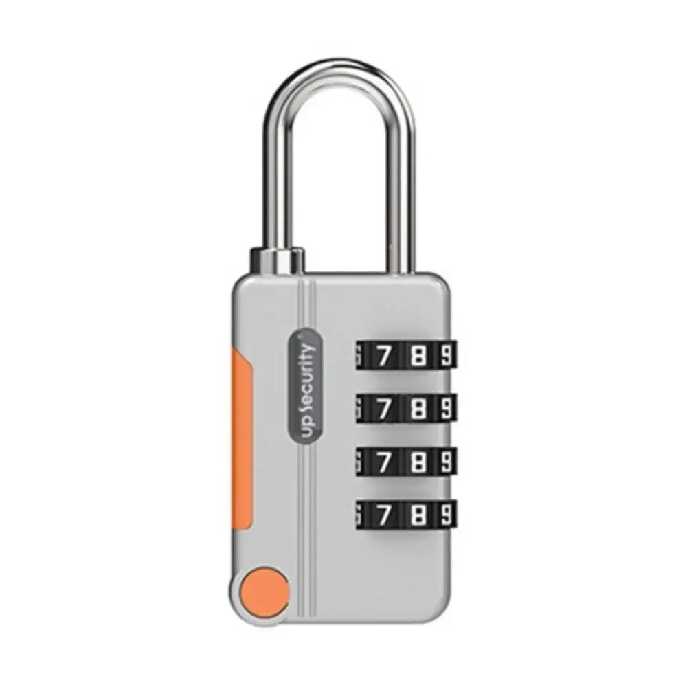 Anti-theft TSA 4 Digit Combination Lock Customs Password Lock Suitcase Luggage Coded Lock Cabinet Lock Contrast Color Padlock