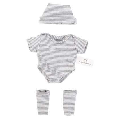 20cm Baby Dolls Clothes for DIY Toy Doll Accessories Suitable For 8inch Doll Sweater Jumpsuit Reborn Doll Clothes Accessories