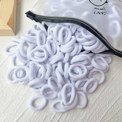 20/50pcs Kids Elastic Hair Bands Girls Sweets Scrunchie Rubber Band for Children Hair Ties Clips Headband Baby Hair Accessori