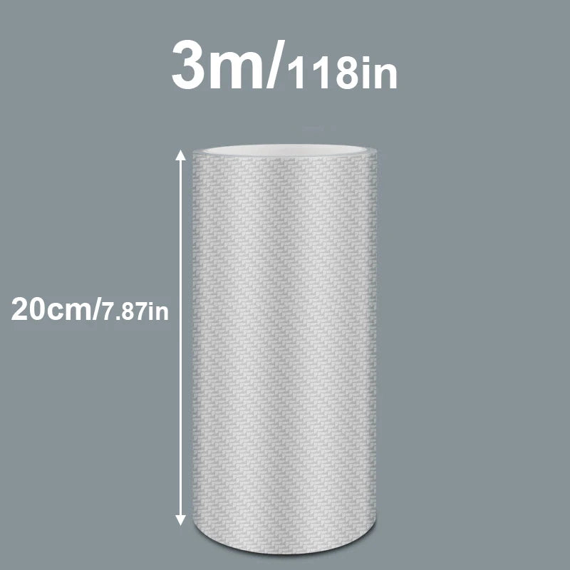 3/5/10M Transparent Carbon Fiber Car Threshold Portector Moulding Strip Trim Bumper Strip Clear Wear Surface Tapes DIY Film T