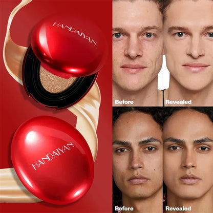 Air Cushion Foundation Light Natural Moisturizing Concealer Whitening Oil-control Women Base Long-lasting Makeup Korean Cosme