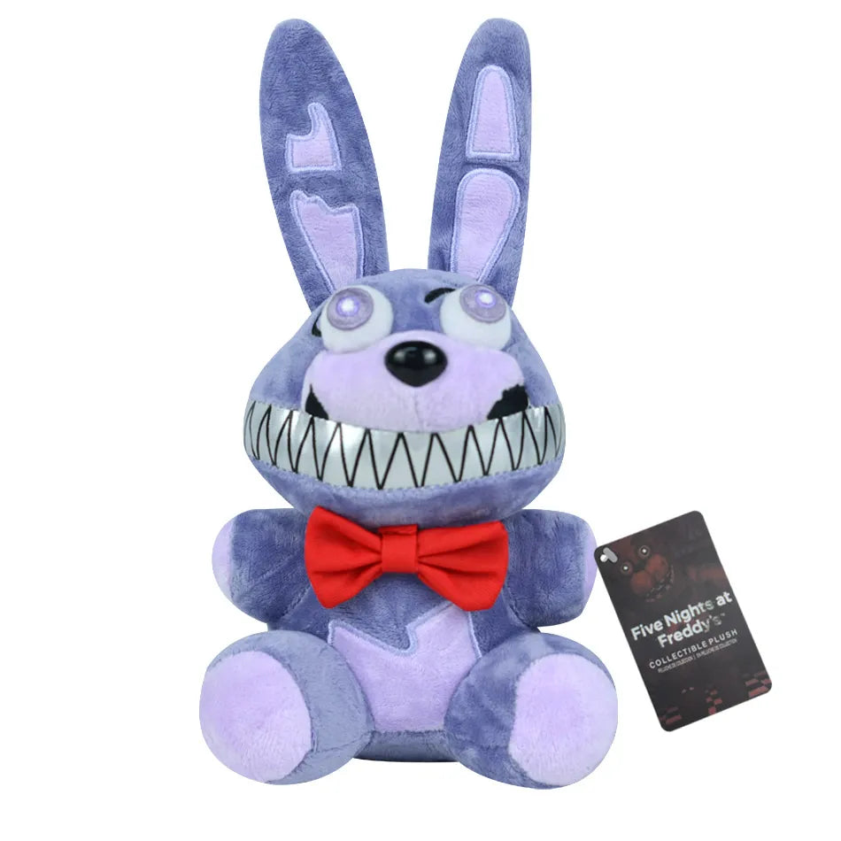 2025New FiveNight At Freddy Fnaf Cute Plush Toys Doll Bonnie Bear Foxy Cartoon Stuffed Dolls Freddy Toys For Children Fans Gi